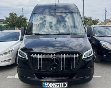 Черный Мерседес Sprinter, объемом двигателя 2.14 л и пробегом 130 тыс. км за 55000 $, фото 1 на Automoto.ua