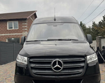 Черный Мерседес Sprinter, объемом двигателя 2.2 л и пробегом 200 тыс. км за 28500 $, фото 5 на Automoto.ua