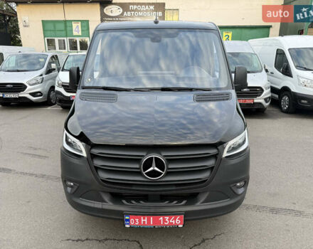 Черный Мерседес Sprinter, объемом двигателя 2.2 л и пробегом 349 тыс. км за 28900 $, фото 1 на Automoto.ua