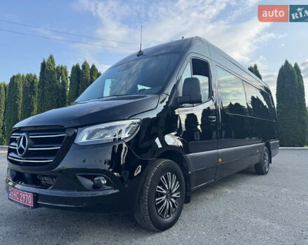 Черный Мерседес Sprinter, объемом двигателя 3 л и пробегом 120 тыс. км за 55990 $, фото 78 на Automoto.ua