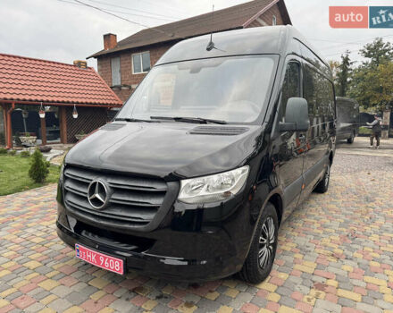 Черный Мерседес Sprinter, объемом двигателя 2.2 л и пробегом 200 тыс. км за 28500 $, фото 7 на Automoto.ua