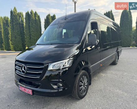 Черный Мерседес Sprinter, объемом двигателя 3 л и пробегом 120 тыс. км за 55990 $, фото 75 на Automoto.ua