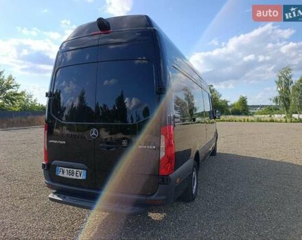 Черный Мерседес Sprinter, объемом двигателя 2.2 л и пробегом 278 тыс. км за 24700 $, фото 8 на Automoto.ua