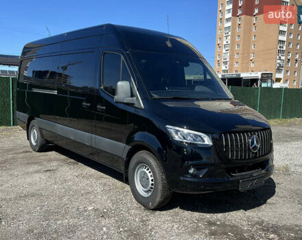Черный Мерседес Sprinter, объемом двигателя 3 л и пробегом 130 тыс. км за 43500 $, фото 7 на Automoto.ua