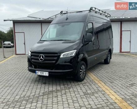 Черный Мерседес Sprinter, объемом двигателя 1.9 л и пробегом 92 тыс. км за 37700 $, фото 11 на Automoto.ua