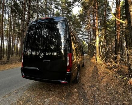 Черный Мерседес Sprinter, объемом двигателя 2 л и пробегом 280 тыс. км за 35000 $, фото 2 на Automoto.ua