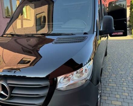 Черный Мерседес Sprinter, объемом двигателя 2.14 л и пробегом 209 тыс. км за 30000 $, фото 2 на Automoto.ua