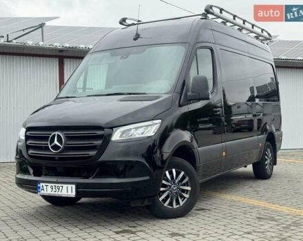 Черный Мерседес Sprinter, объемом двигателя 1.9 л и пробегом 92 тыс. км за 37700 $, фото 7 на Automoto.ua