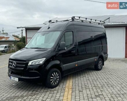 Черный Мерседес Sprinter, объемом двигателя 1.9 л и пробегом 92 тыс. км за 37700 $, фото 2 на Automoto.ua
