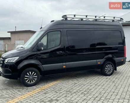 Черный Мерседес Sprinter, объемом двигателя 1.9 л и пробегом 92 тыс. км за 37700 $, фото 3 на Automoto.ua