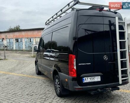 Черный Мерседес Sprinter, объемом двигателя 1.9 л и пробегом 92 тыс. км за 37700 $, фото 10 на Automoto.ua