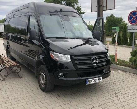 Черный Мерседес Sprinter, объемом двигателя 2.99 л и пробегом 116 тыс. км за 51472 $, фото 1 на Automoto.ua