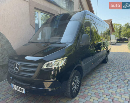 Черный Мерседес Sprinter, объемом двигателя 2 л и пробегом 210 тыс. км за 35900 $, фото 11 на Automoto.ua