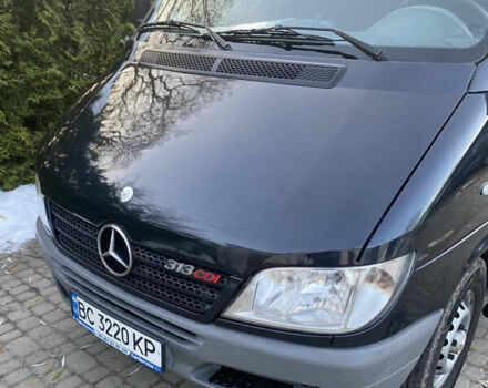 Черный Мерседес Sprinter, объемом двигателя 2.2 л и пробегом 360 тыс. км за 13999 $, фото 6 на Automoto.ua