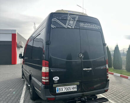 Черный Мерседес Sprinter, объемом двигателя 2.99 л и пробегом 675 тыс. км за 16800 $, фото 4 на Automoto.ua