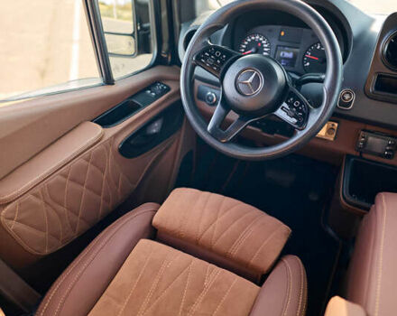 Черный Мерседес Sprinter, объемом двигателя 2.14 л и пробегом 432 тыс. км за 57800 $, фото 69 на Automoto.ua