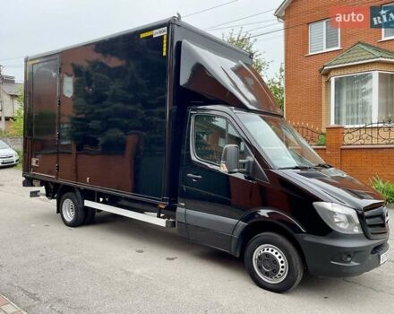 Черный Мерседес Sprinter, объемом двигателя 2.2 л и пробегом 287 тыс. км за 23899 $, фото 8 на Automoto.ua