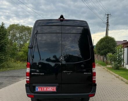 Черный Мерседес Sprinter, объемом двигателя 2.2 л и пробегом 214 тыс. км за 18900 $, фото 6 на Automoto.ua