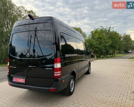 Черный Мерседес Sprinter, объемом двигателя 2.2 л и пробегом 214 тыс. км за 18900 $, фото 5 на Automoto.ua