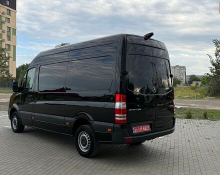 Черный Мерседес Sprinter, объемом двигателя 2.2 л и пробегом 214 тыс. км за 18700 $, фото 4 на Automoto.ua