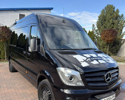 Черный Мерседес Sprinter, объемом двигателя 3 л и пробегом 580 тыс. км за 36900 $, фото 3 на Automoto.ua