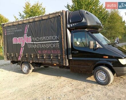 Черный Мерседес Sprinter, объемом двигателя 2.87 л и пробегом 691 тыс. км за 10999 $, фото 7 на Automoto.ua