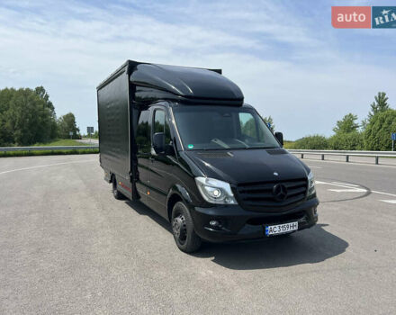 Черный Мерседес Sprinter, объемом двигателя 3 л и пробегом 680 тыс. км за 30000 $, фото 60 на Automoto.ua