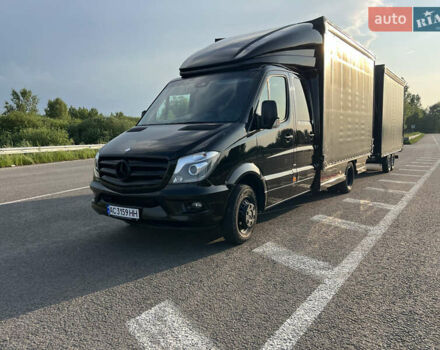 Черный Мерседес Sprinter, объемом двигателя 3 л и пробегом 680 тыс. км за 30000 $, фото 4 на Automoto.ua