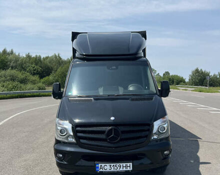 Черный Мерседес Sprinter, объемом двигателя 3 л и пробегом 680 тыс. км за 30000 $, фото 5 на Automoto.ua