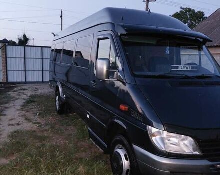 Черный Мерседес Sprinter, объемом двигателя 2.7 л и пробегом 750 тыс. км за 14000 $, фото 1 на Automoto.ua