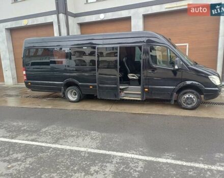 Черный Мерседес Sprinter, объемом двигателя 2.14 л и пробегом 240 тыс. км за 36000 $, фото 5 на Automoto.ua