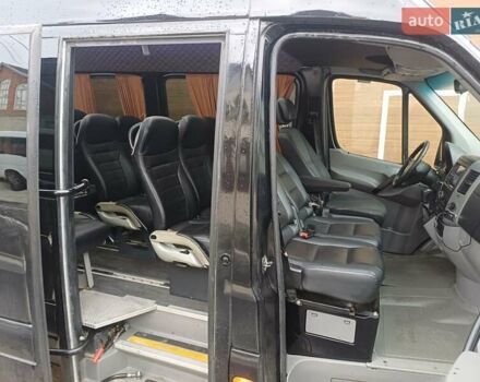 Черный Мерседес Sprinter, объемом двигателя 2.14 л и пробегом 240 тыс. км за 36000 $, фото 3 на Automoto.ua