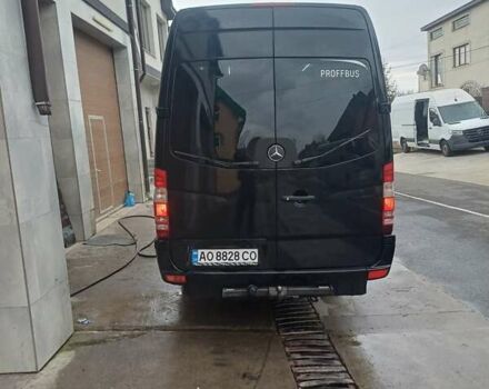 Черный Мерседес Sprinter, объемом двигателя 2.14 л и пробегом 240 тыс. км за 36000 $, фото 2 на Automoto.ua