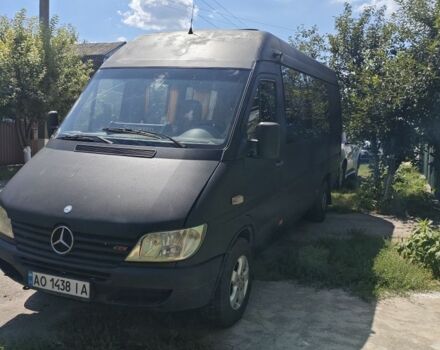 Чорний Мерседес Sprinter, об'ємом двигуна 2.2 л та пробігом 600 тис. км за 8500 $, фото 1 на Automoto.ua