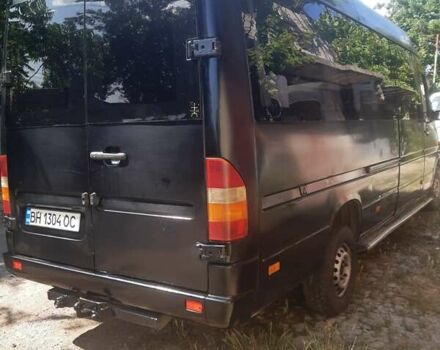 Черный Мерседес Sprinter, объемом двигателя 2.9 л и пробегом 100 тыс. км за 7200 $, фото 3 на Automoto.ua