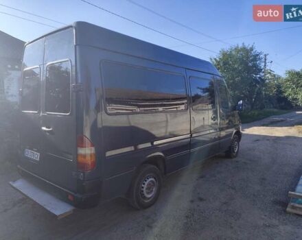 Черный Мерседес Sprinter, объемом двигателя 2.9 л и пробегом 600 тыс. км за 6500 $, фото 1 на Automoto.ua