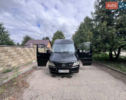 Черный Мерседес Sprinter, объемом двигателя 2.1 л и пробегом 475 тыс. км за 11200 $, фото 7 на Automoto.ua