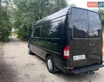 Черный Мерседес Sprinter, объемом двигателя 2.1 л и пробегом 475 тыс. км за 11200 $, фото 5 на Automoto.ua