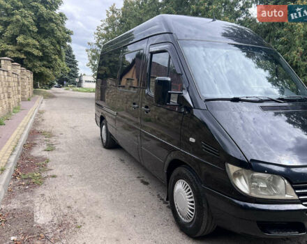 Черный Мерседес Sprinter, объемом двигателя 2.1 л и пробегом 475 тыс. км за 11800 $, фото 1 на Automoto.ua