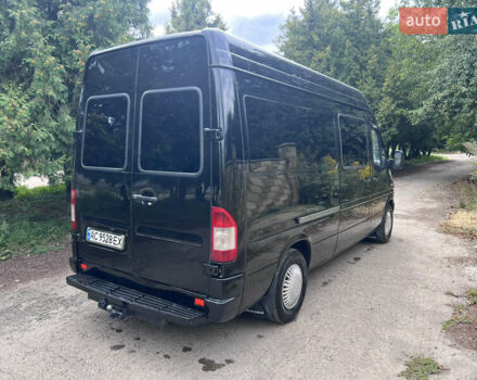Черный Мерседес Sprinter, объемом двигателя 2.1 л и пробегом 475 тыс. км за 11800 $, фото 4 на Automoto.ua