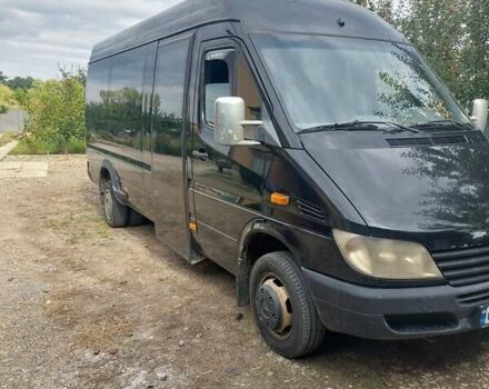 Черный Мерседес Sprinter, объемом двигателя 2.69 л и пробегом 670 тыс. км за 9291 $, фото 5 на Automoto.ua