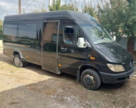 Черный Мерседес Sprinter, объемом двигателя 2.69 л и пробегом 670 тыс. км за 9291 $, фото 9 на Automoto.ua