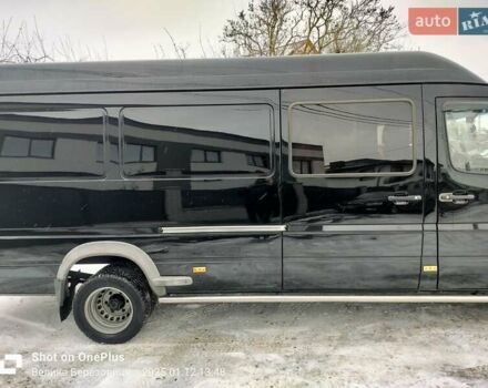 Черный Мерседес Sprinter, объемом двигателя 2.7 л и пробегом 450 тыс. км за 18000 $, фото 16 на Automoto.ua