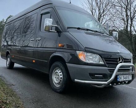 Чорний Мерседес Sprinter, об'ємом двигуна 2.2 л та пробігом 360 тис. км за 14500 $, фото 1 на Automoto.ua