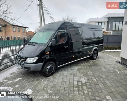 Черный Мерседес Sprinter, объемом двигателя 2.7 л и пробегом 450 тыс. км за 18000 $, фото 34 на Automoto.ua