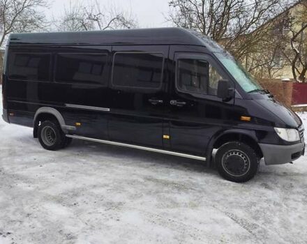 Черный Мерседес Sprinter, объемом двигателя 2.7 л и пробегом 450 тыс. км за 18000 $, фото 17 на Automoto.ua