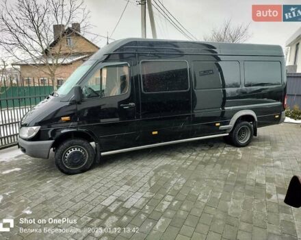 Черный Мерседес Sprinter, объемом двигателя 2.7 л и пробегом 450 тыс. км за 18000 $, фото 33 на Automoto.ua