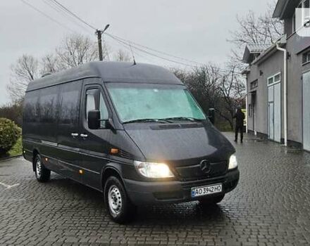 Чорний Мерседес Sprinter, об'ємом двигуна 2.69 л та пробігом 610 тис. км за 13500 $, фото 1 на Automoto.ua