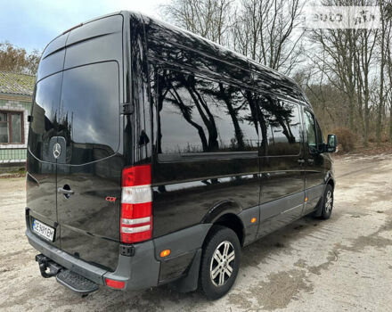 Черный Мерседес Sprinter, объемом двигателя 2.9 л и пробегом 450 тыс. км за 17500 $, фото 4 на Automoto.ua