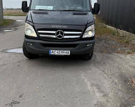 Черный Мерседес Sprinter, объемом двигателя 2.99 л и пробегом 273 тыс. км за 35000 $, фото 6 на Automoto.ua